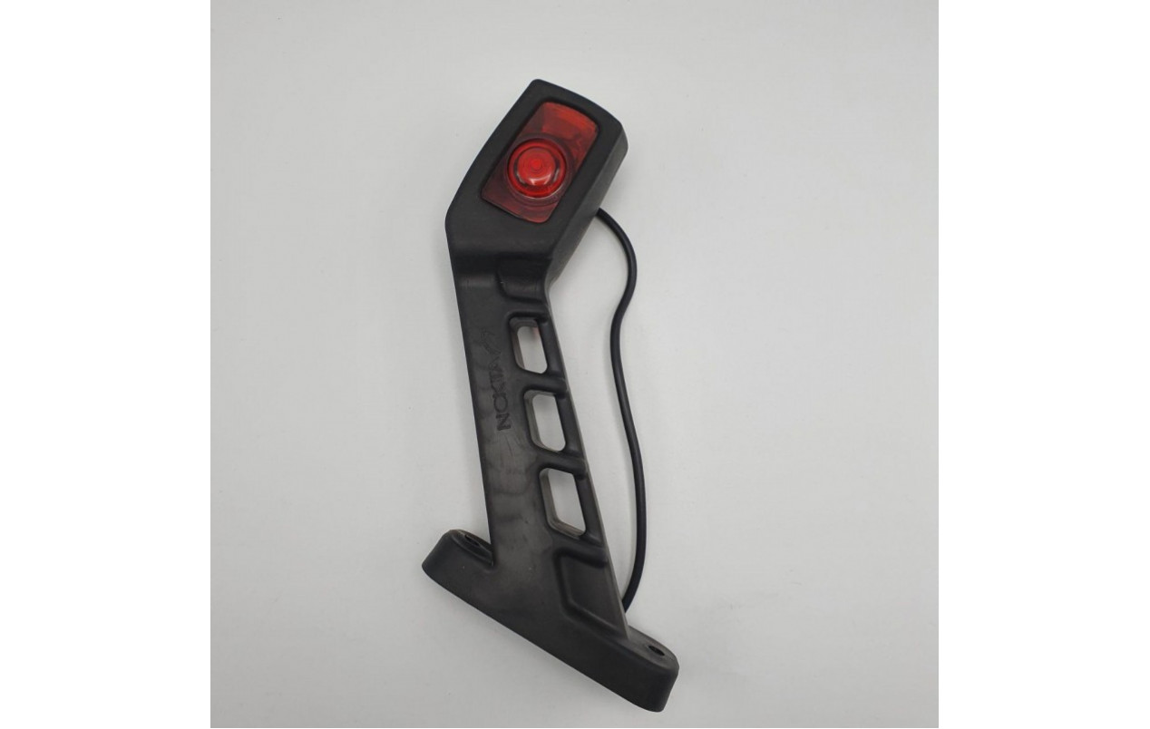 Габаритний ліхтар причепа триколірний 19см LED 24v