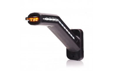 Габаритный фонарь (рожок) LED 12-24v RH WAS 2067R