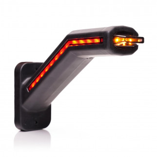 Габаритный фонарь (рожок) LED 12-24v RH WAS 2067R