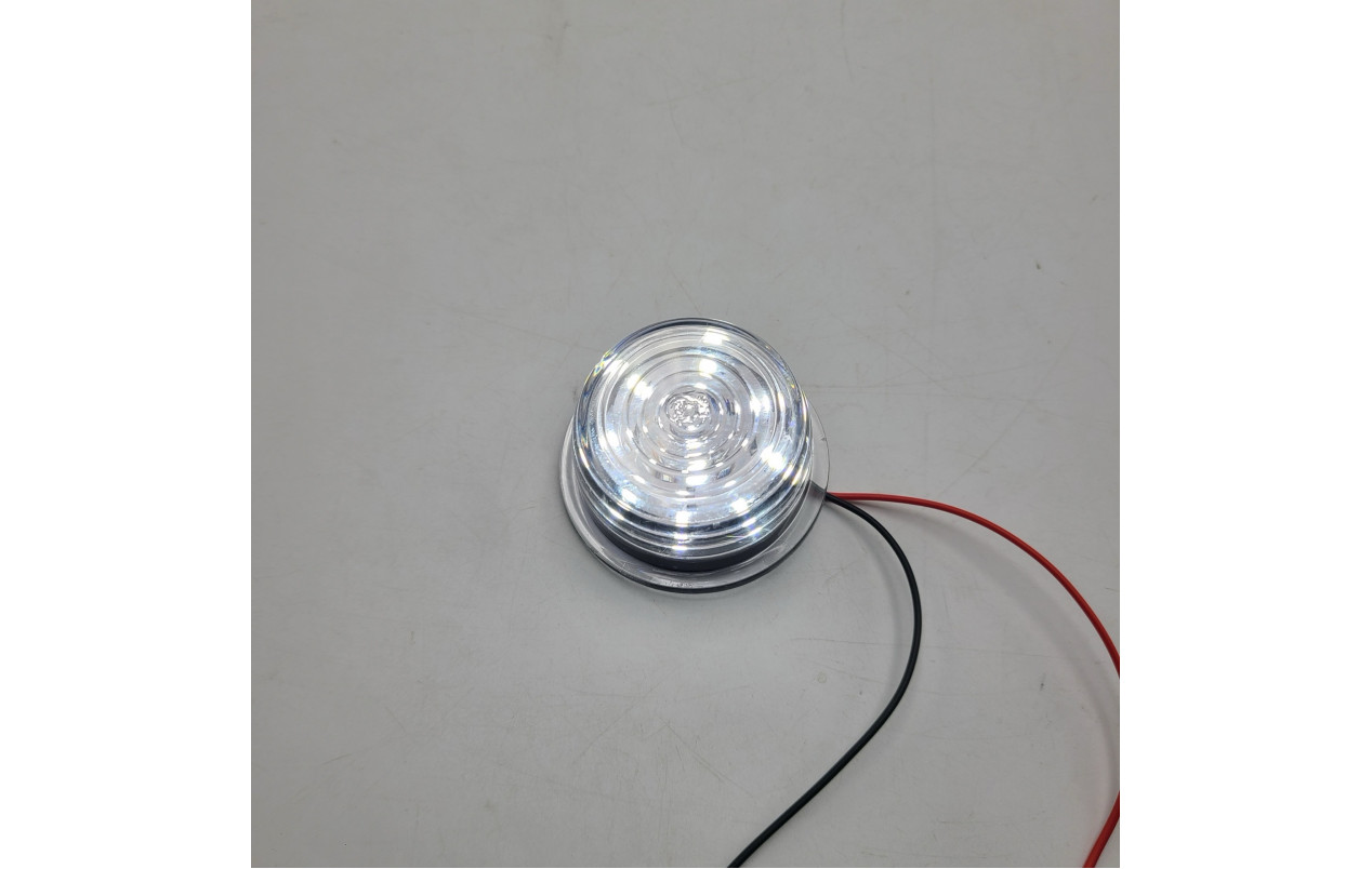 Вставка в габаритный фонарь (Рожок) LED 12-24V Белая