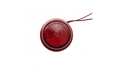 Вставка в габаритний ліхтар (Ріжок) LED 12-24V Червона