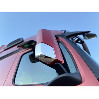 Накладки на зеркала Mercedes Actros MP 4 нержавейка