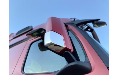 Накладки на дзеркала Mercedes Actros MP 4 нержавіюча сталь