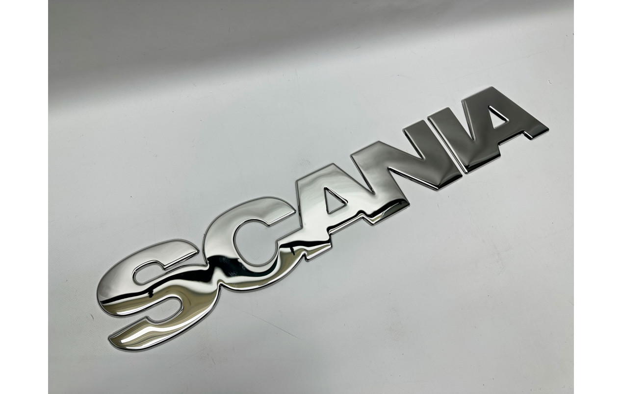 Накладки буквы SCANIA 2009-2016г нержавейка