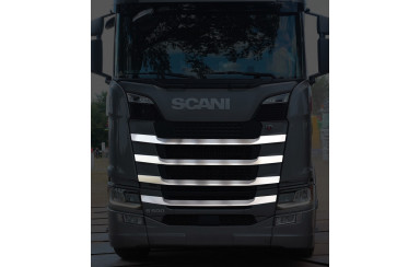 Накладки на решетку радиатора SCANIA NG SK S/R из нержавейки