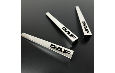 Накладки на двірники DAF XF 3 шт нержавіюча сталь