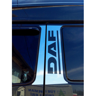 Накладки на стойки двери DAF 105-106 нержавейка