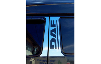 Накладки на стойки двери DAF 105-106 нержавейка