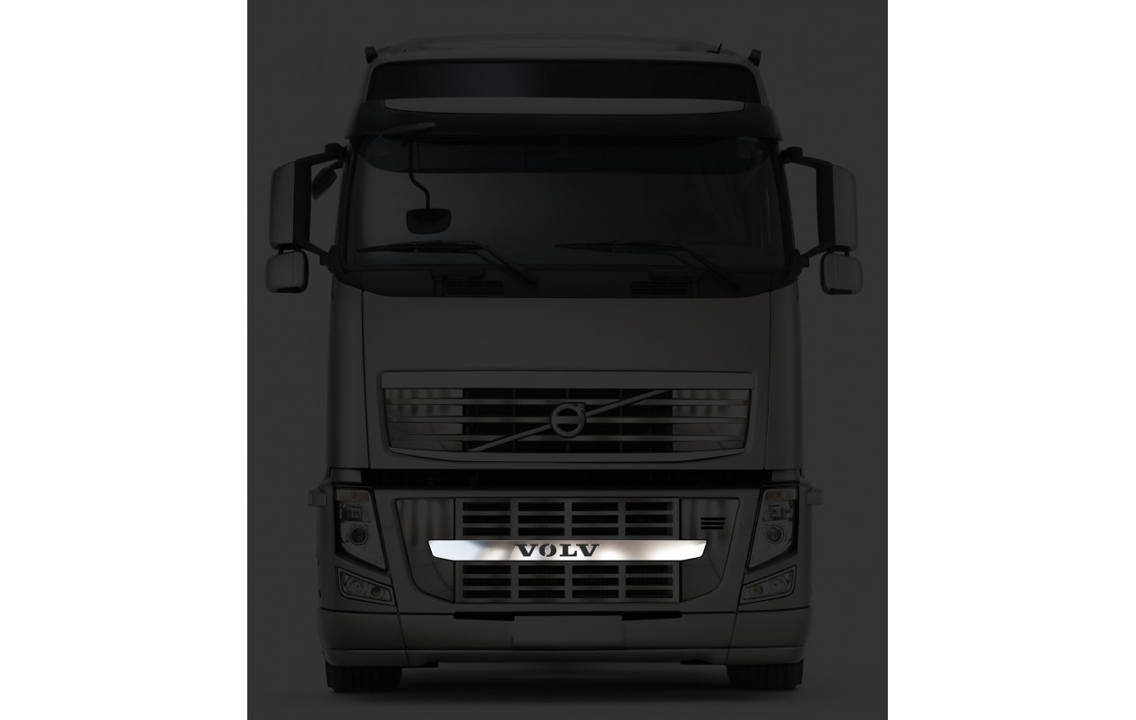 Накладка на переднюю решетку  Volvo FH нержавейка