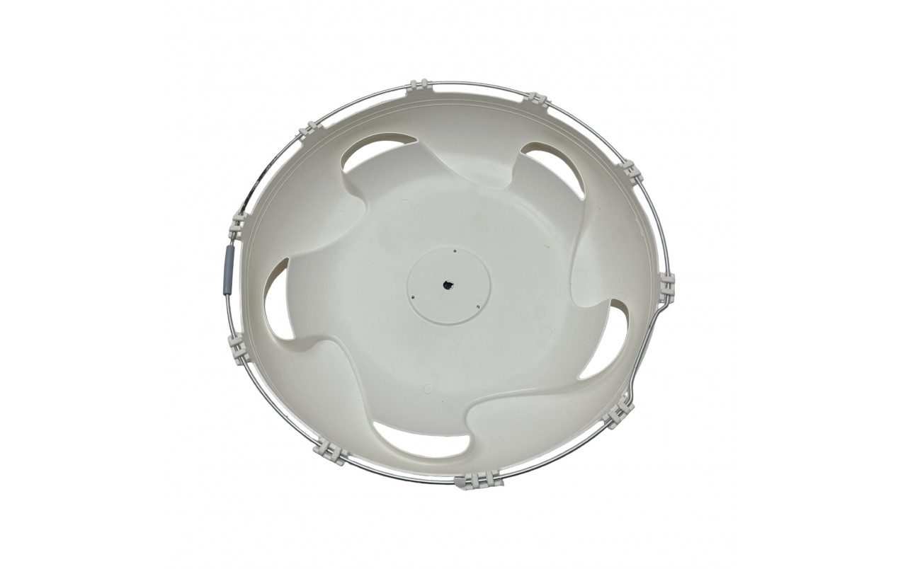 Ковпак з пластику на переднє колесо 19,5 Білий