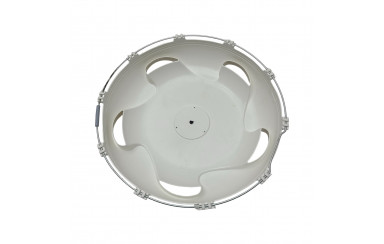 Ковпак з пластику на переднє колесо 19,5 Білий