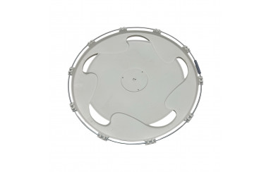 Ковпак із пластику на заднє колесо 19,5 Білий