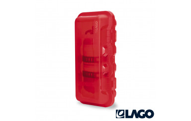 Ящик для огнетушителя прозрачный 6 кг LAGO