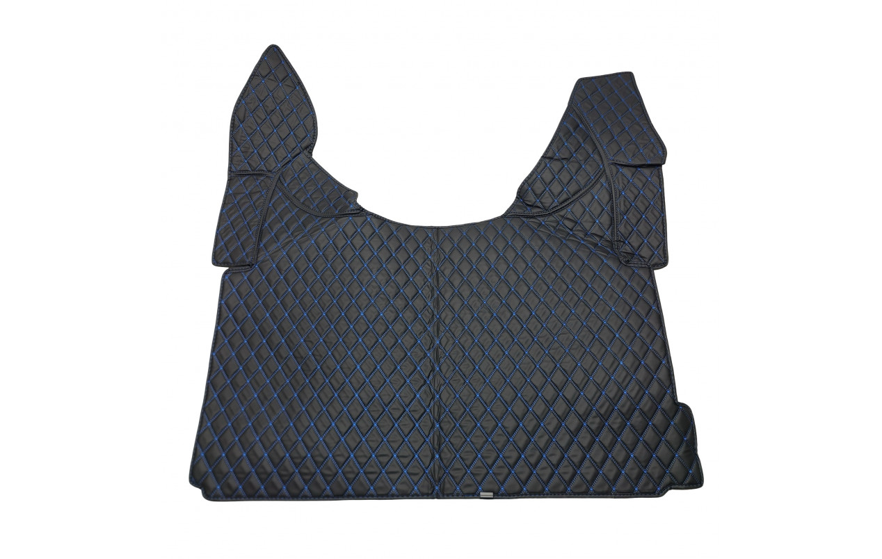 Килимок 3D Еко-шкіра DAF XF106 Автомат Чорний-синій рядок