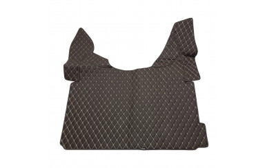 Килимок 3D Еко-шкіра DAF XF106 Автомат Коричневий