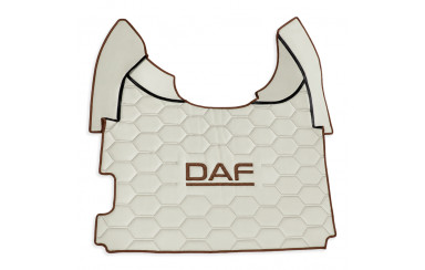 Коврик 3D Экокожа DAF XF106 c 2013; АКПП,бежевый (МТ)