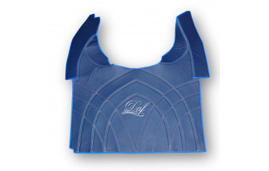 Коврик эко-кожа 3D DAF XF105 с 2005 по 2013, автомат, синий