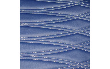 Коврик эко-кожа 3D DAF XF105 с 2005 по 2013, автомат, синий