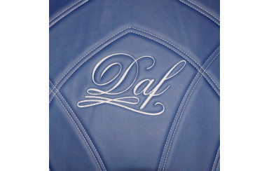 Коврик эко-кожа 3D DAF XF105 с 2005 по 2013, автомат, синий