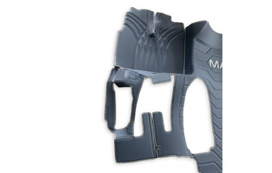 Килимок еко-шкіра 3D MAN TGA XXL 2000-2011, Чорний