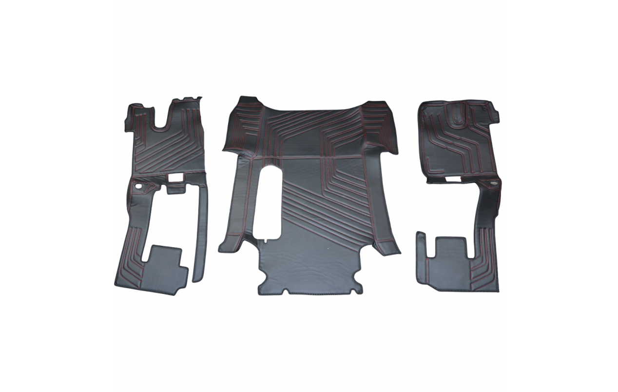 Килимок еко-шкіра 3D MAN TGA-TGL-TGM-TGS, автомат, Чорний