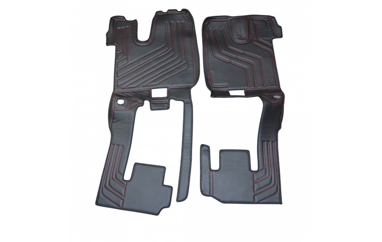 Килимок еко-шкіра 3D MAN TGA-TGL-TGM-TGS, автомат, Чорний