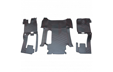 Килимок еко-шкіра 3D MAN TGA-TGL-TGM-TGS, автомат, Чорний