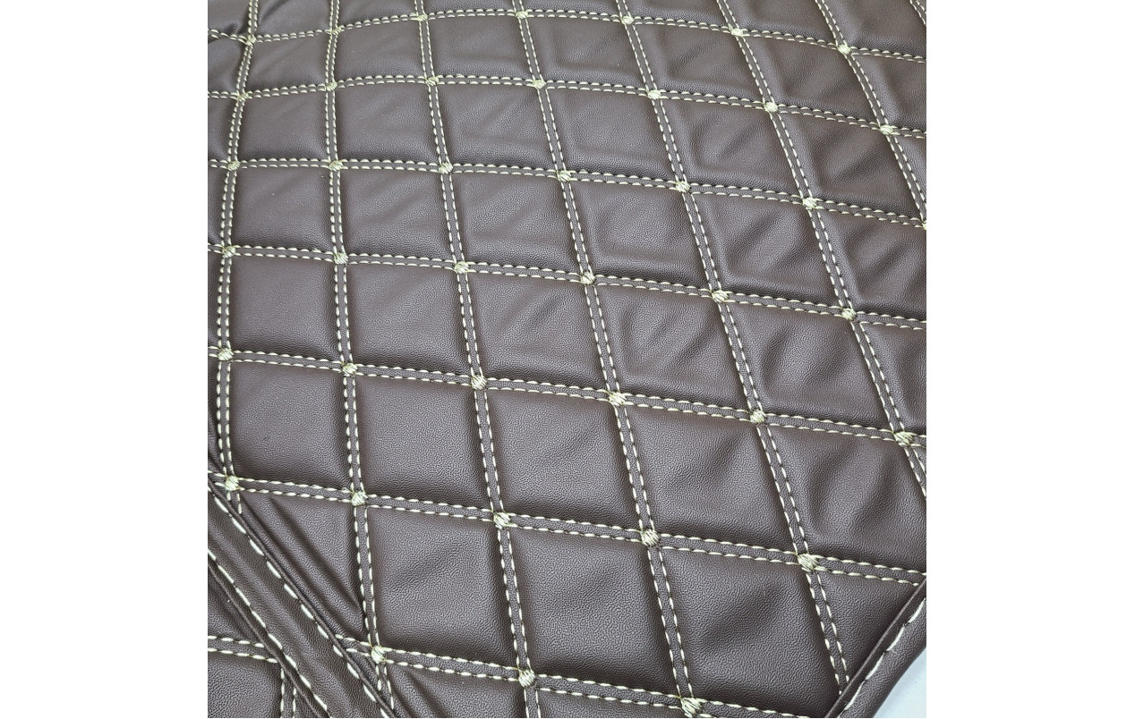 Килимок 3D Еко-шкіра MERCEDES ACTROS MP4 коричневий