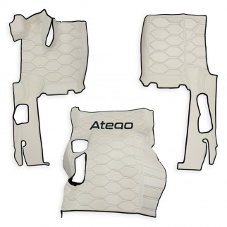 Коврик 3D Экокожа Mercedes Atego EURO 6 с 2013г., бежевый