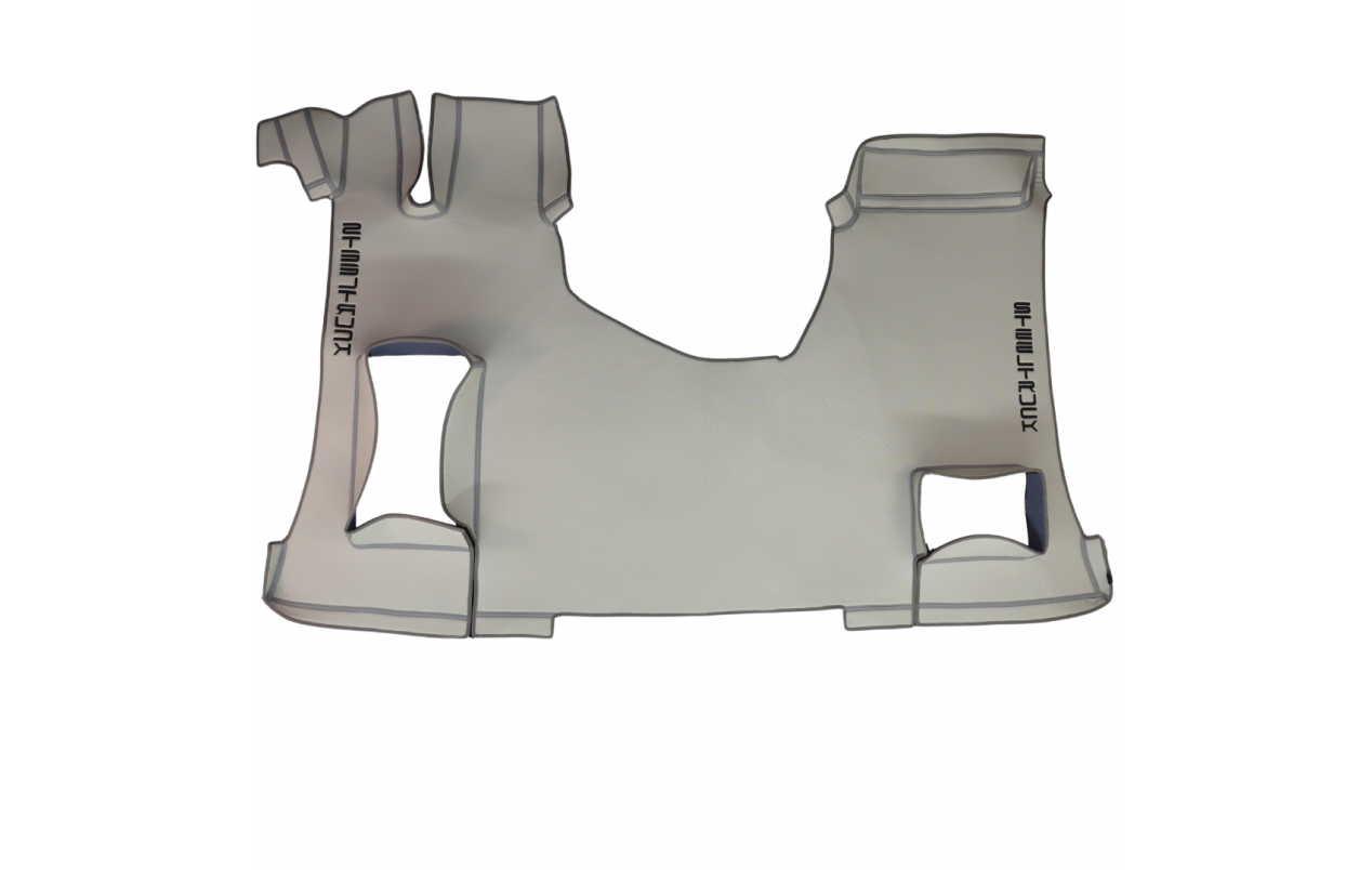 Коврик эко-кожа 3D Mercedes Actros EURO 6 MP4\MP5, бежевый