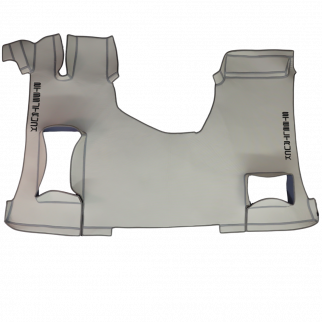 Коврик эко-кожа 3D Mercedes Actros EURO 6 MP4\MP5, бежевый