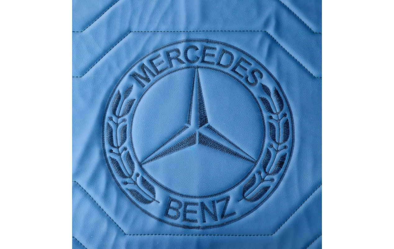 Коврик эко-кожа 3D Mercedes Actros EURO 6 MP4\MP5, синий