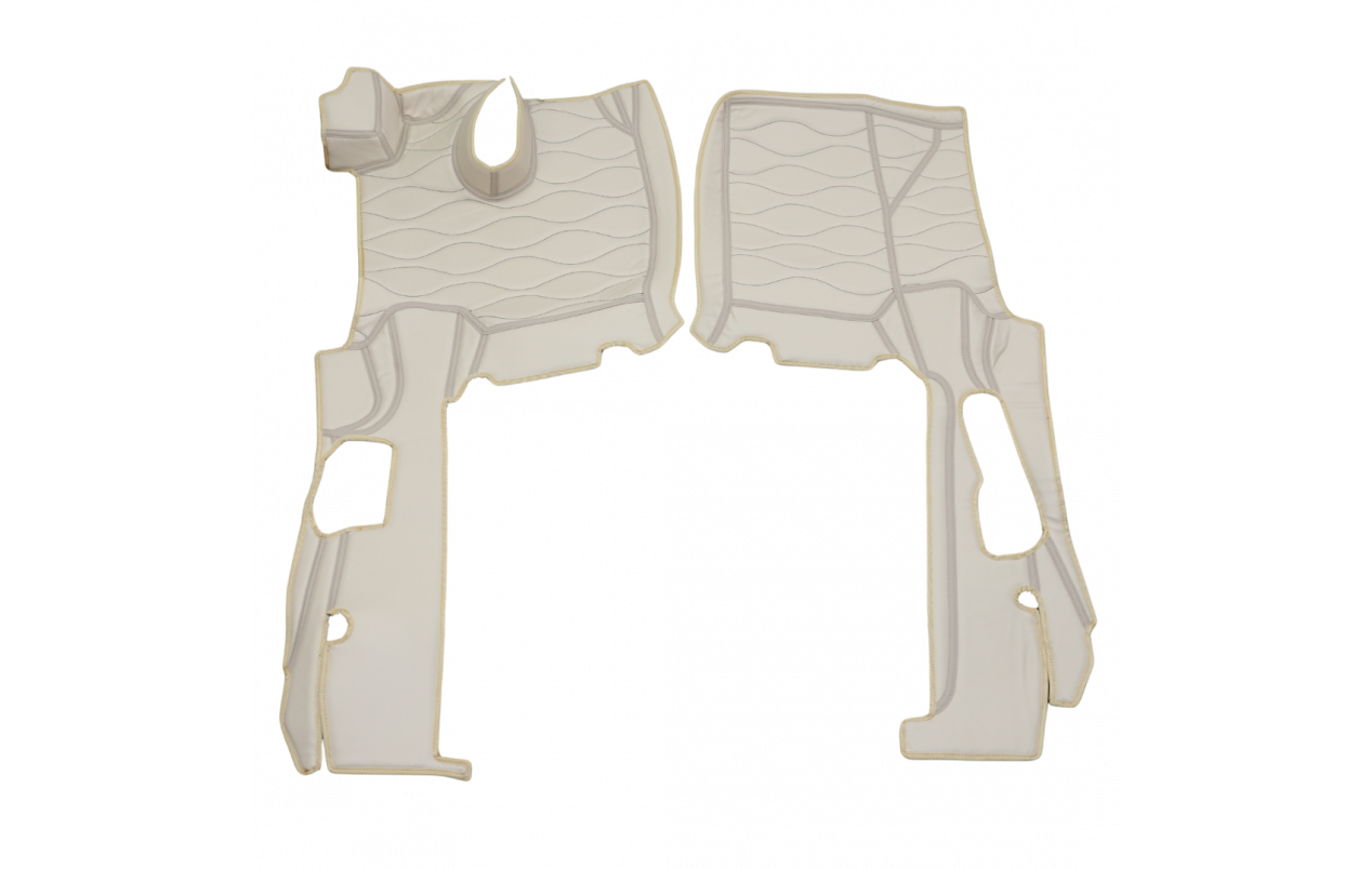 Коврик эко-кожа 3D Mercedes Atego EURO 6 с 2013г. бежевый