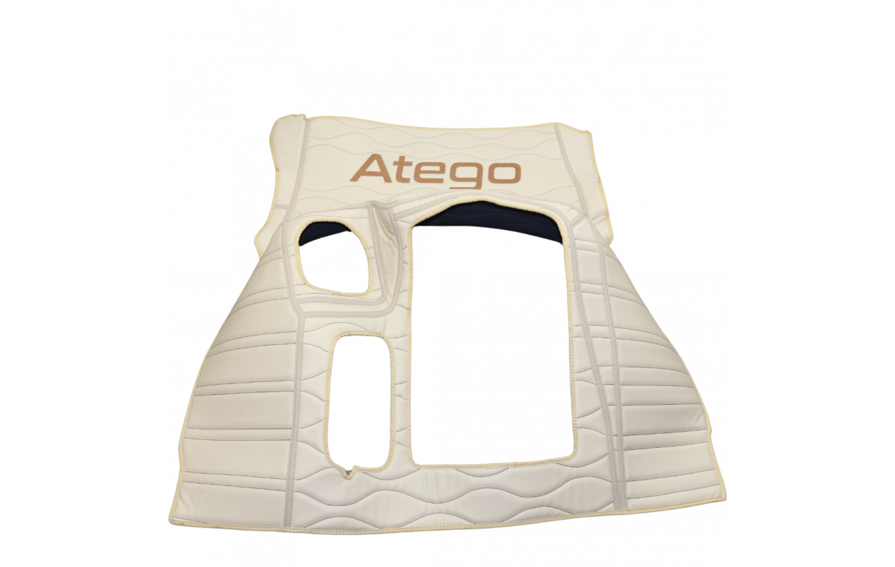 Коврик эко-кожа 3D Mercedes Atego EURO 6 с 2013г. бежевый