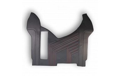 Коврик 3D Экокожа RENAULT Premium 2006-2013; АКПП, МКПП, черный