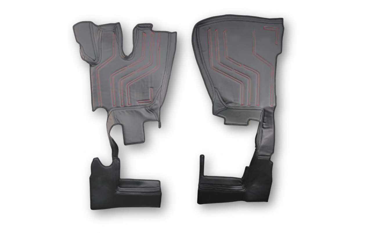 Коврик 3D Экокожа RENAULT Premium 2006-2013; АКПП, МКПП, черный