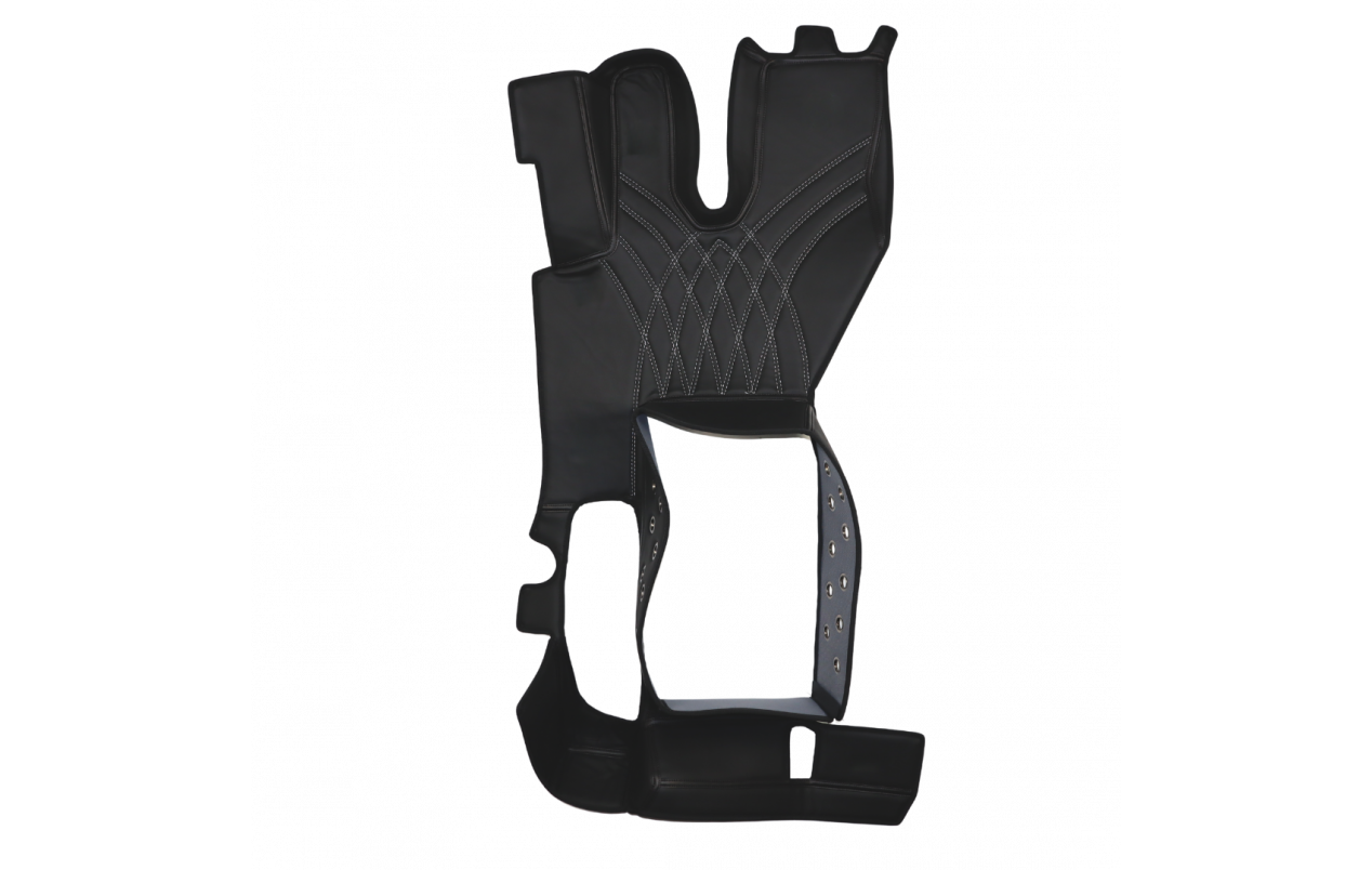 Коврик 3D Экокожа RENAULT T с 2014; АКПП, ровный пол, черный