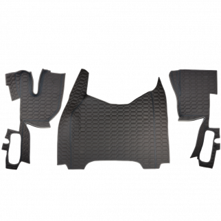 Коврик 3D Экокожа RENAULT T с 2014; АКПП, серый