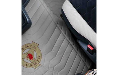 Коврик 3D Экокожа SCANIA R 2004-2013; МКПП, бежевый
