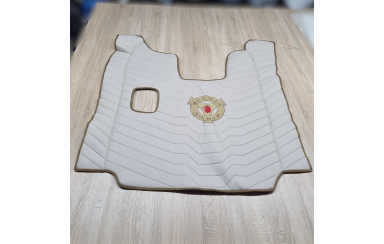 Коврик 3D Экокожа SCANIA R 2004-2013; МКПП, бежевый