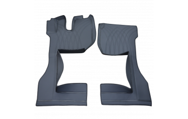 Коврик 3D Экокожа Volvo FH Euro 6 с 2014;АКПП черный цвет