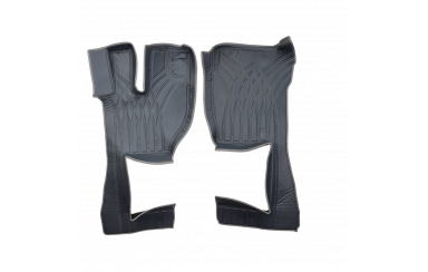 Коврик 3D Экокожа VOLVO FH 2003-2013; АКПП, серый