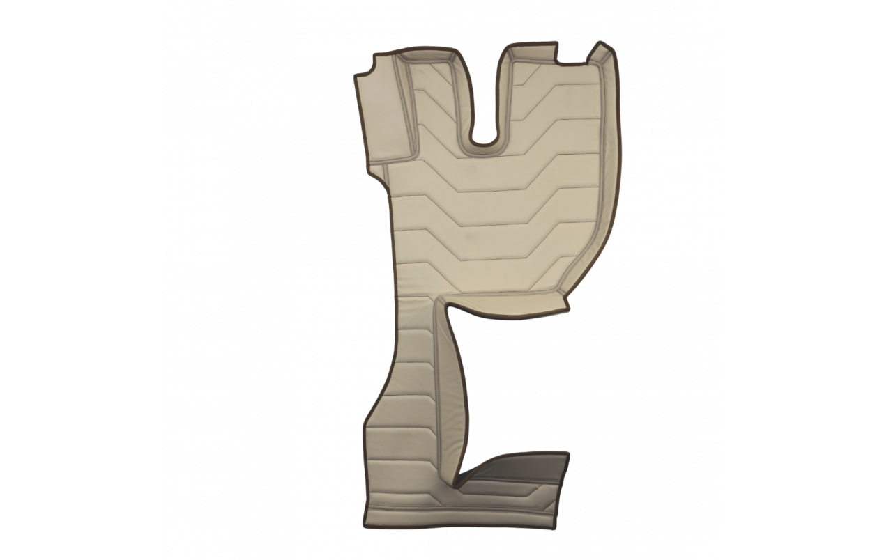 Коврик 3D Экокожа Volvo FH Euro 6 с 2014;АКПП бежевый цвет
