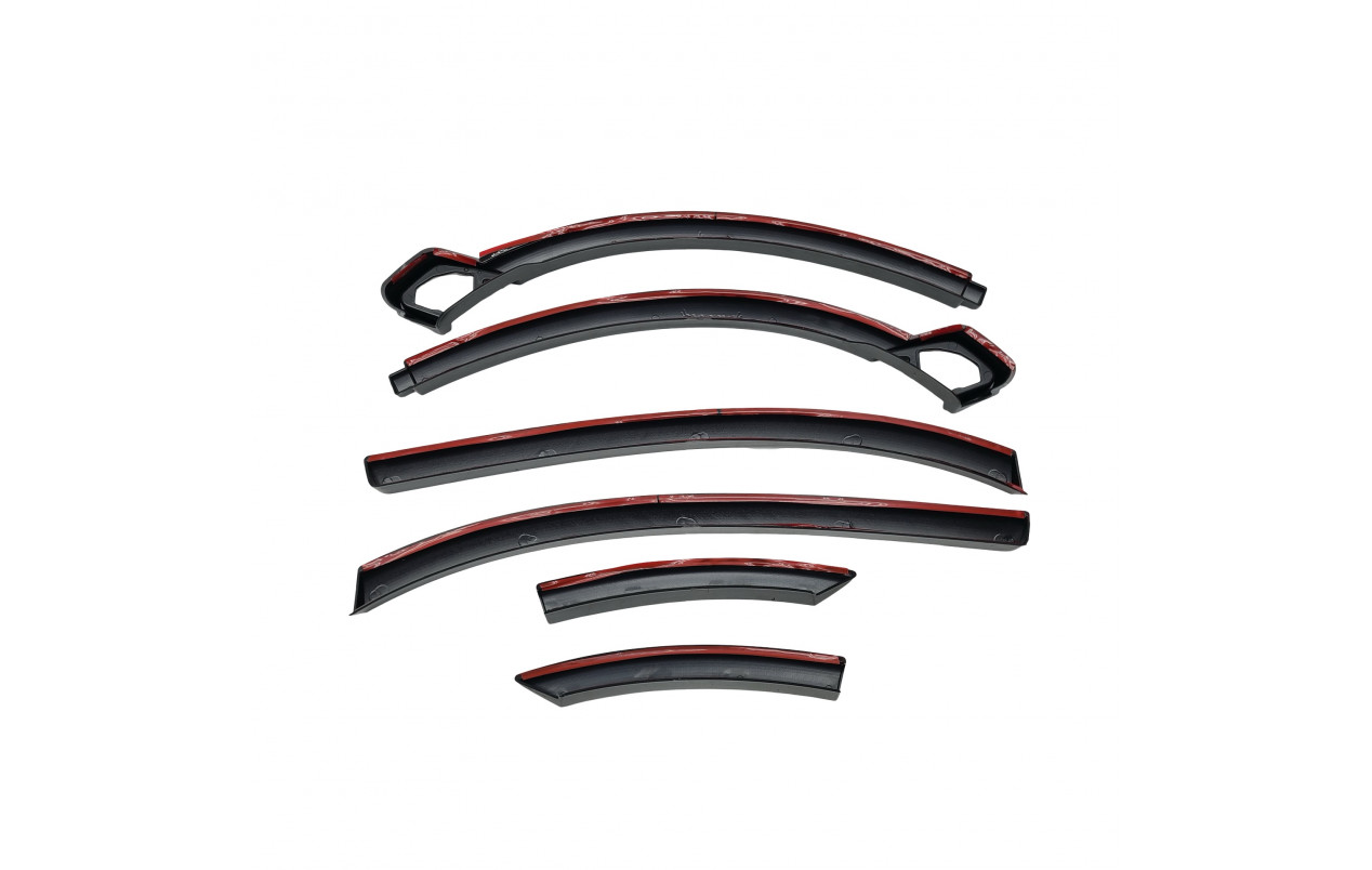 Расширители крыльев (арки) Mercedes Actros MP4-MP5 LH=RH