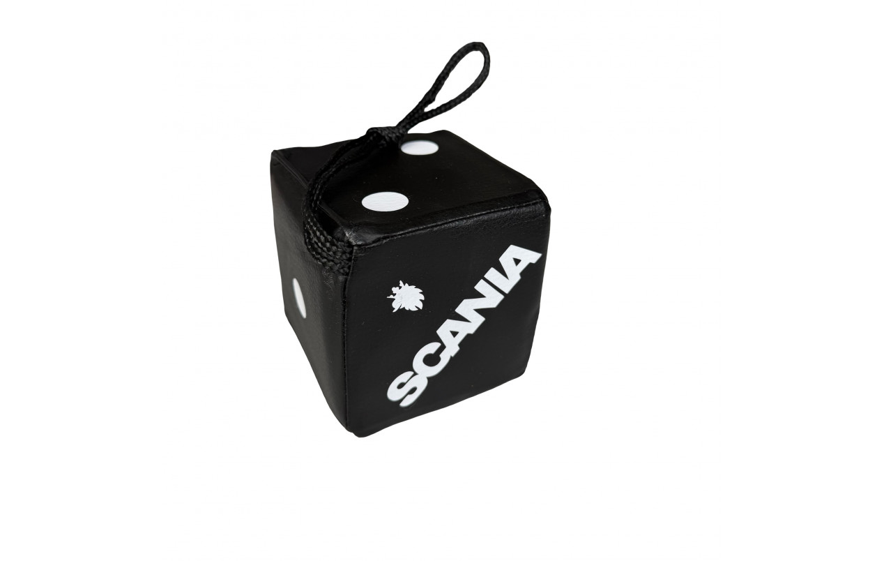 Кубик еко шкіра SCANIA чорний