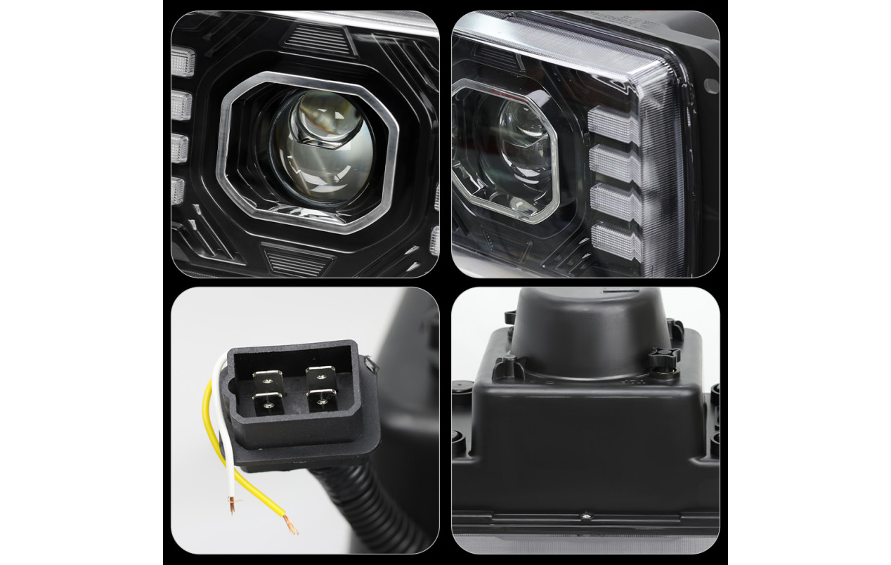 Фара Kamaz E1-Е2 LED DRL LH=RH