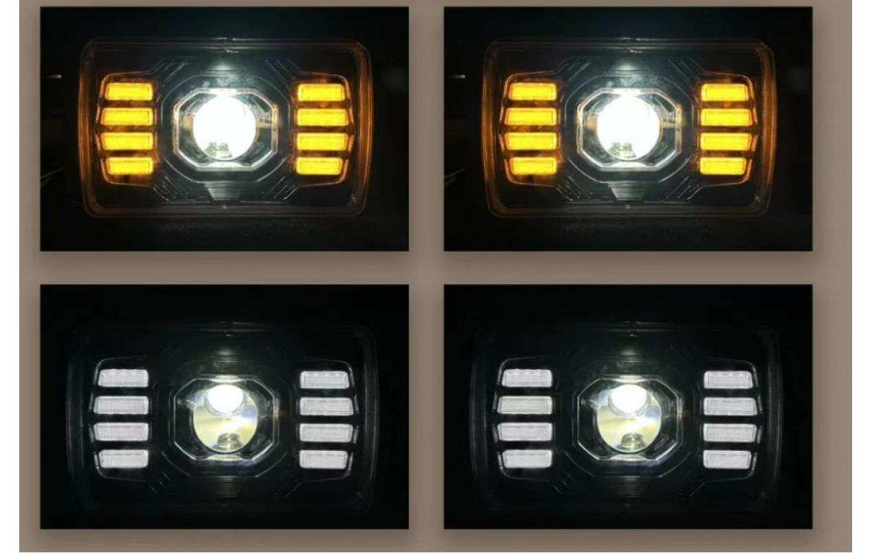 Фара Kamaz E1-Е2 LED DRL LH=RH
