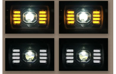 Фара Kamaz E1-Е2 LED DRL LH=RH