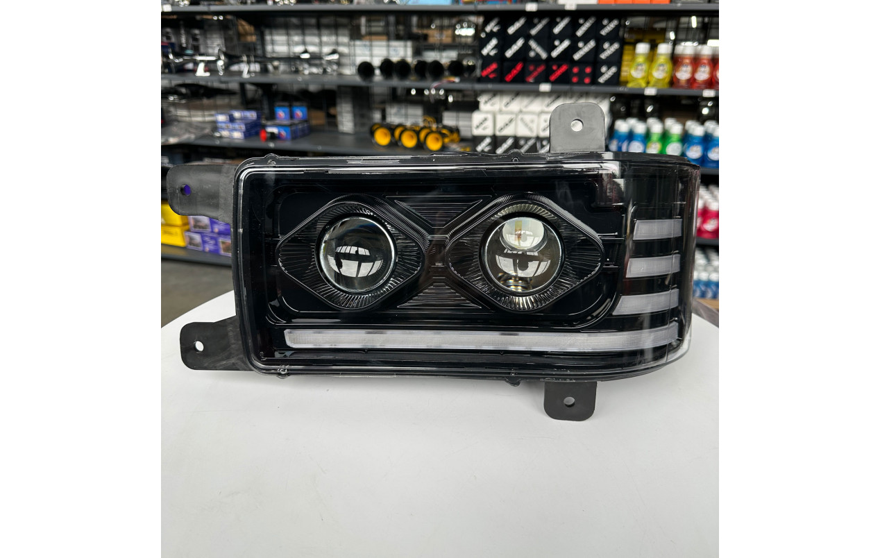 Фара Kamaz E3 LED DRL Левая