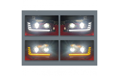 Фара Kamaz E3 LED DRL Левая
